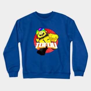 Tofuu Character Running Crewneck Sweatshirt